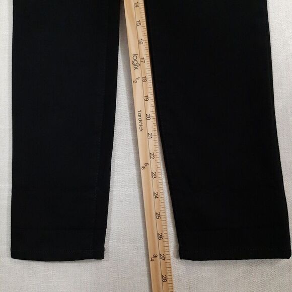 Universal Thread High Rise Skinny Jeans Size 2 / 26R Dark Black Stretch Denim - Picture 10 of 14